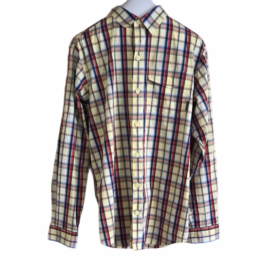 Columbia Omni-Wick Plaid Button Down Shirt Medium
